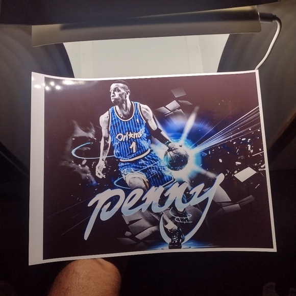 NEW PENNY HARDAWAY ORLANDO VINTAGE NBA 8.5x11 REPRINT ULTRA GLOSSY POSTER BUNDLE - Picture 2 of 16